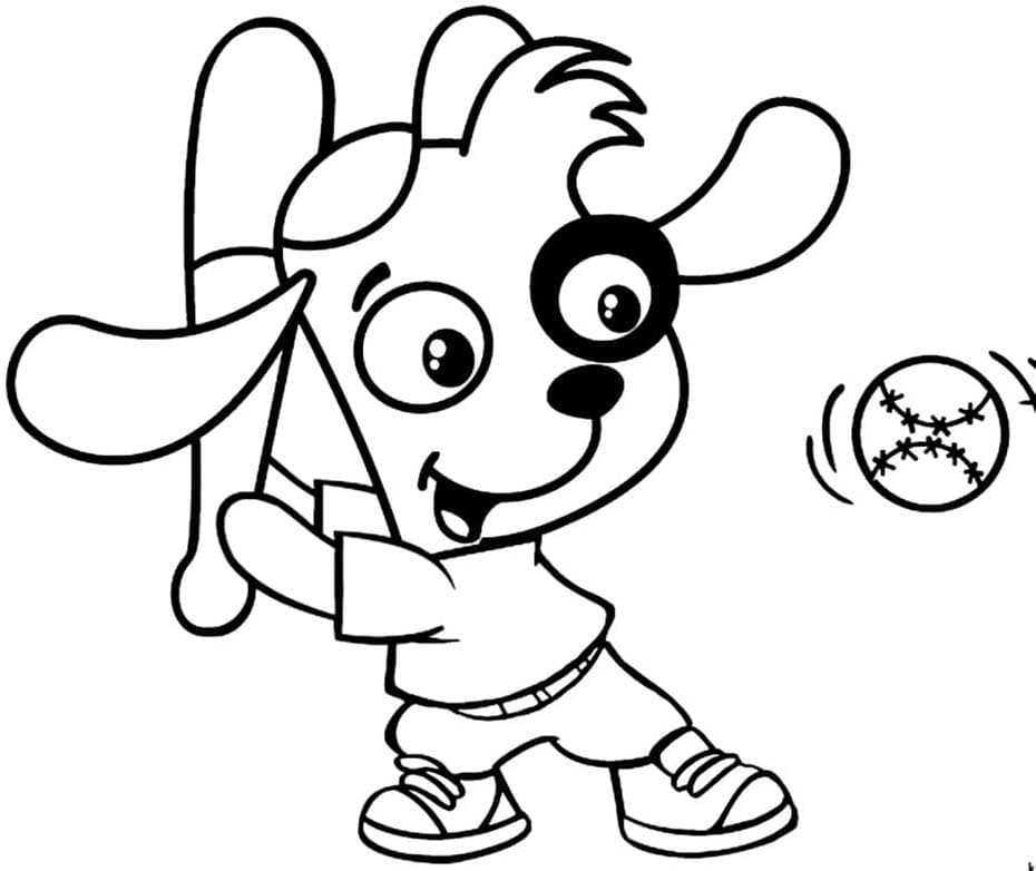 Desenhos de Desenhe Doki básico para colorir