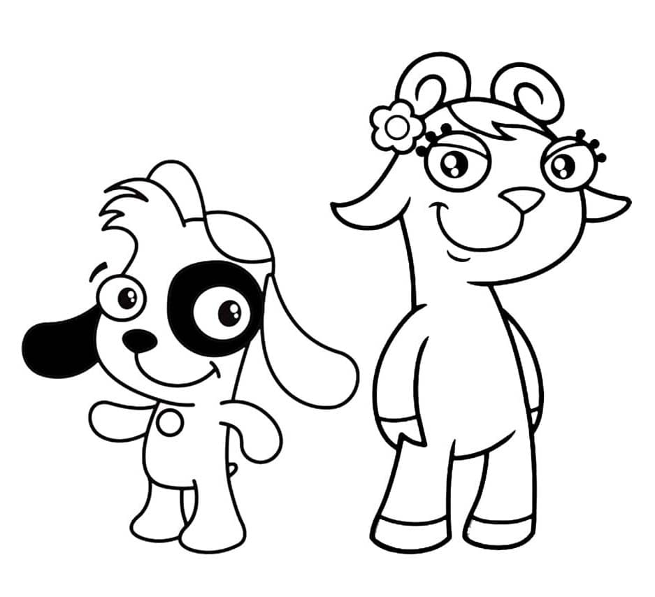 Desenhos de Desenhe Doki gratuita para colorir