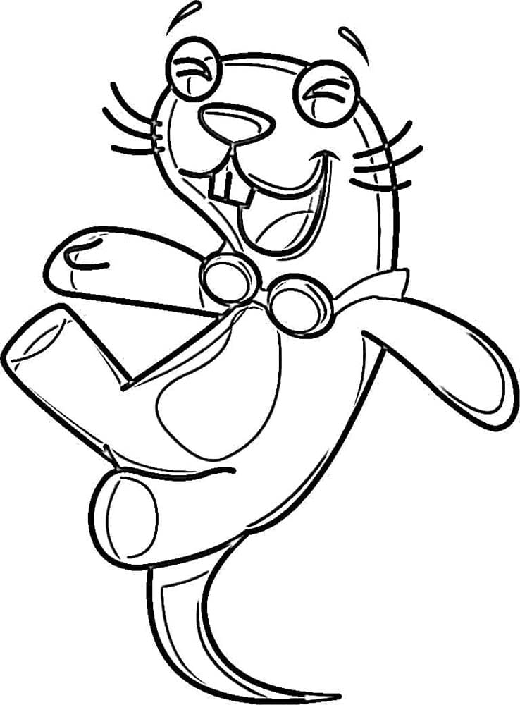 Desenhos de Desenhe Doki para crianças para colorir