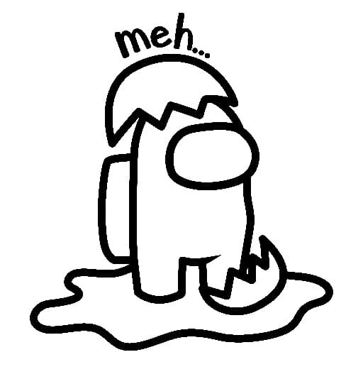 Desenhos de Desenhe Gudetama entre nós para colorir