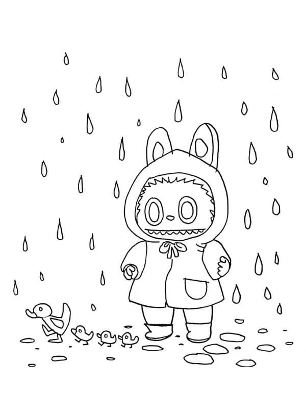 Desenhos de Desenhe Labubu gratuita para colorir