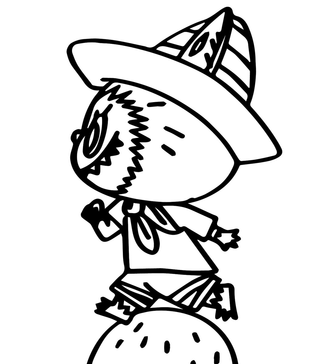Desenhos de Desenhe Labubu muito fácil para colorir