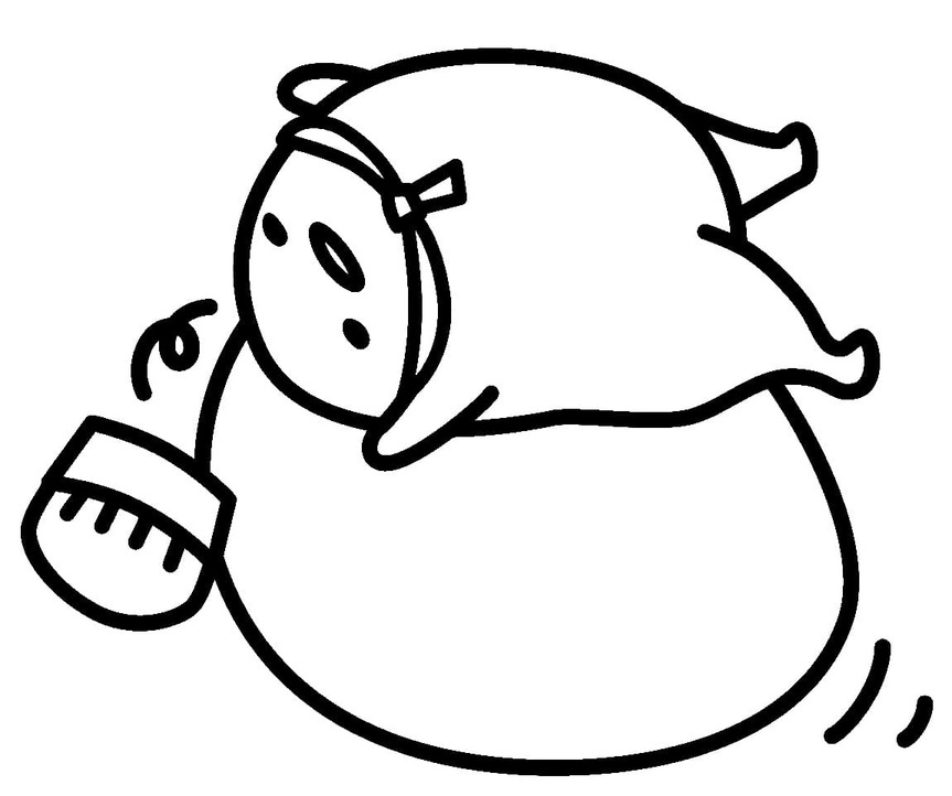 Desenhos de Desenhe imprimir Gudetama para colorir
