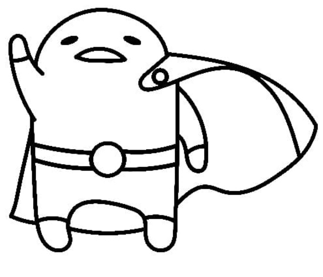 Desenhos de Desenhe super Gudetama para colorir