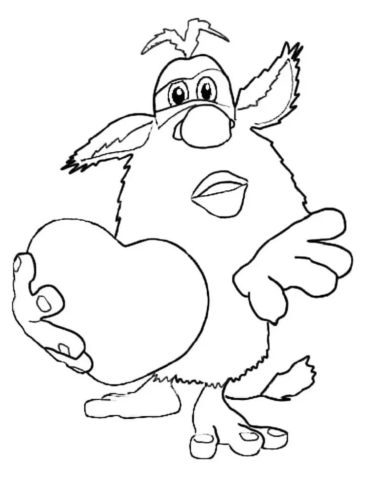Desenhos de Desenho Booba 1 para colorir