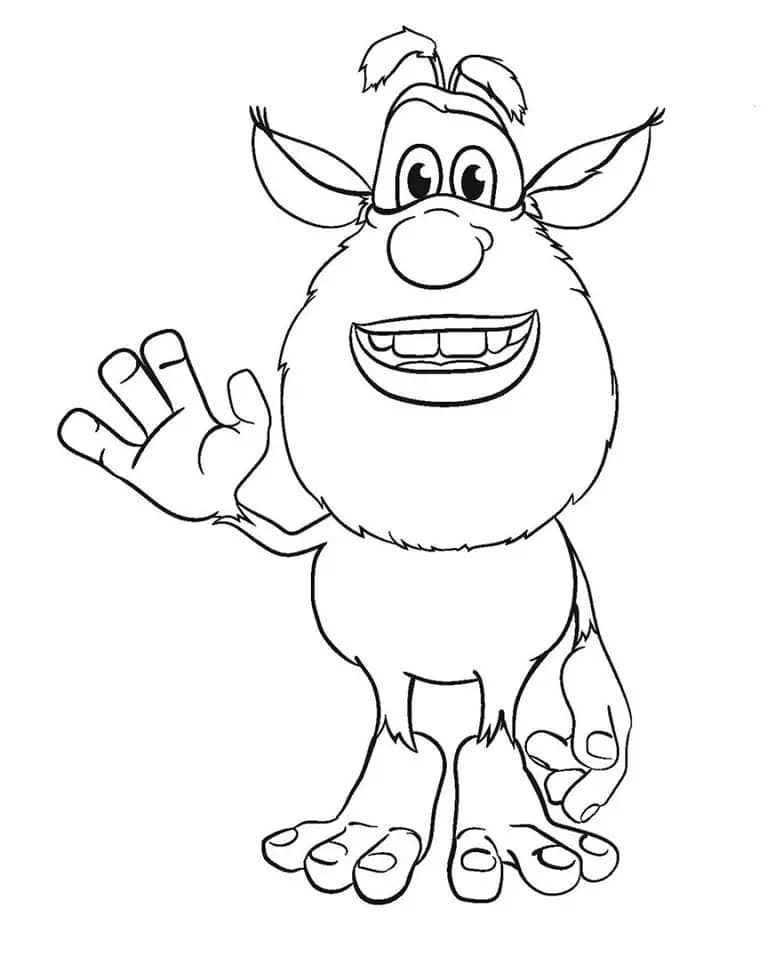 Desenhos de Desenho Booba impressão gratuita para colorir