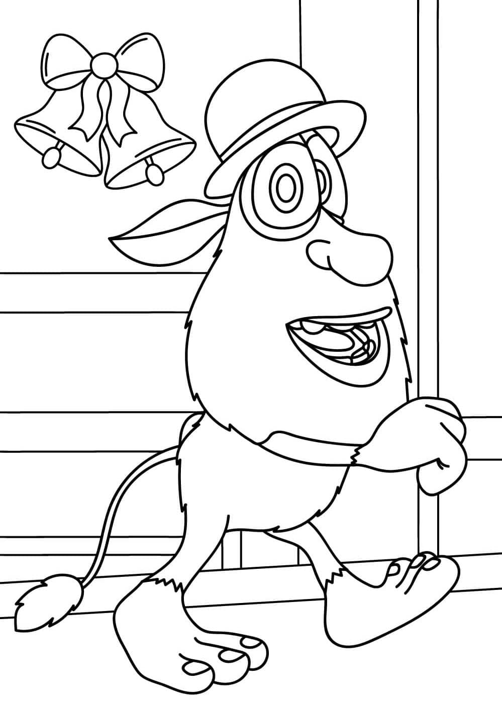 Desenhos de Desenho Booba imprimível para colorir