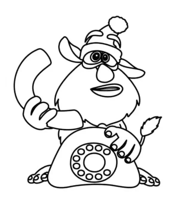 Desenhos de Desenho Booba muito básico para colorir