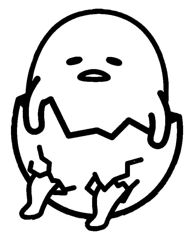 Desenhos de Desenho de Gudetama para colorir