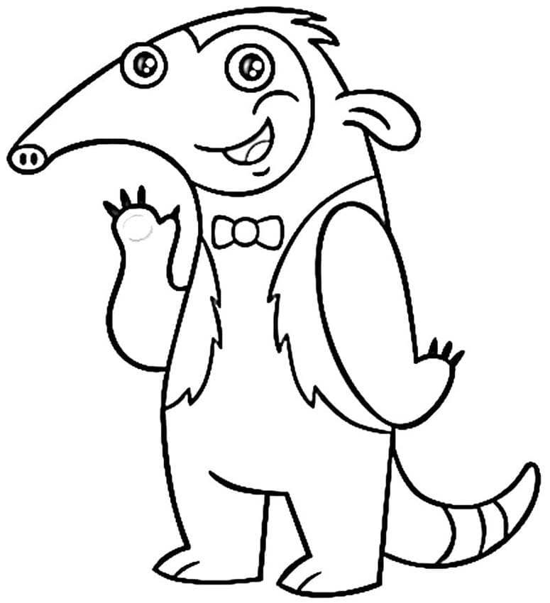 Desenhos de Doki imprimível para crianças para colorir