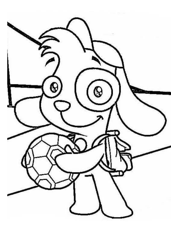 Desenhos de Doki imprimível para colorir
