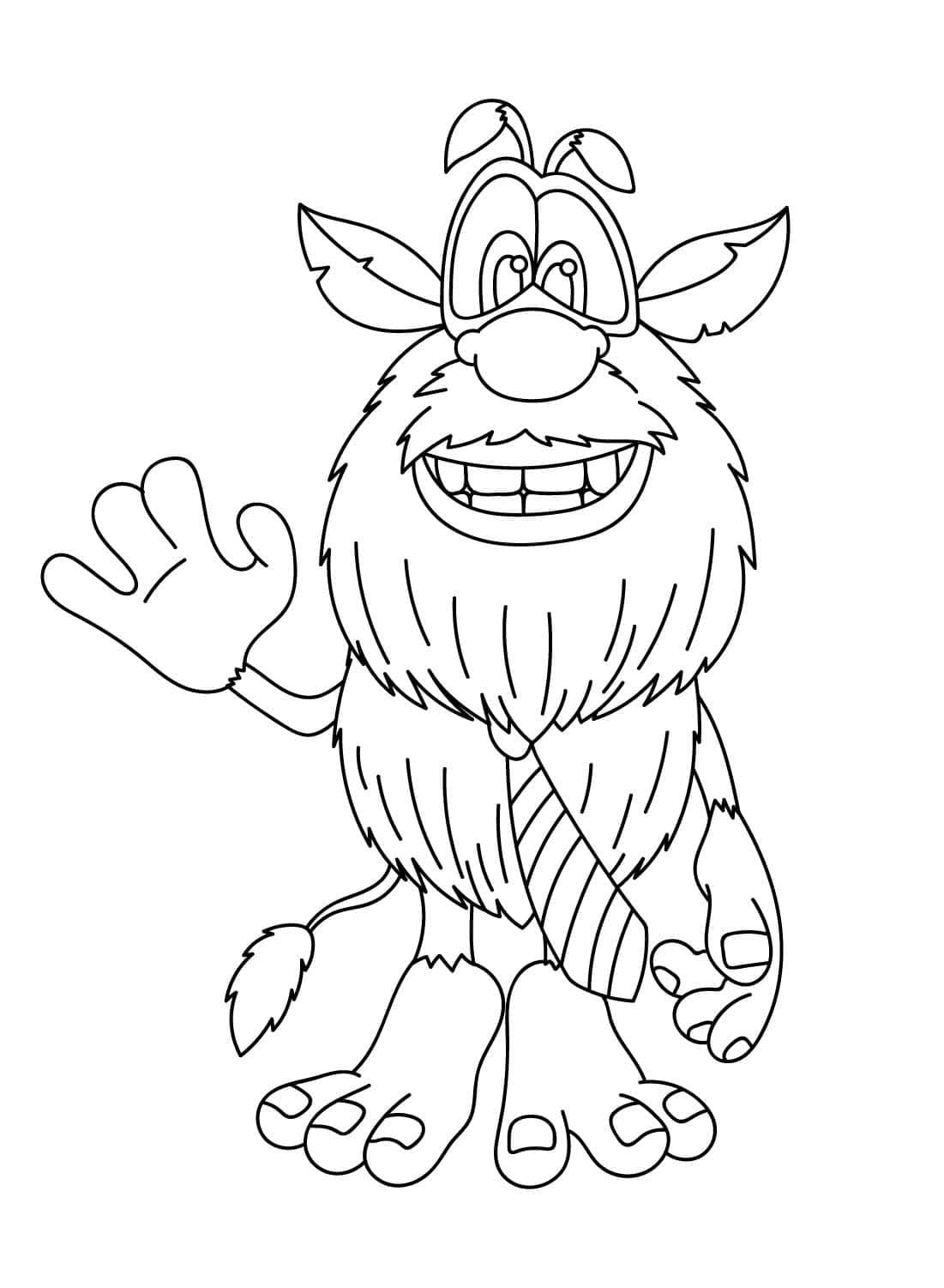 Desenhos de Imagem Booba para colorir