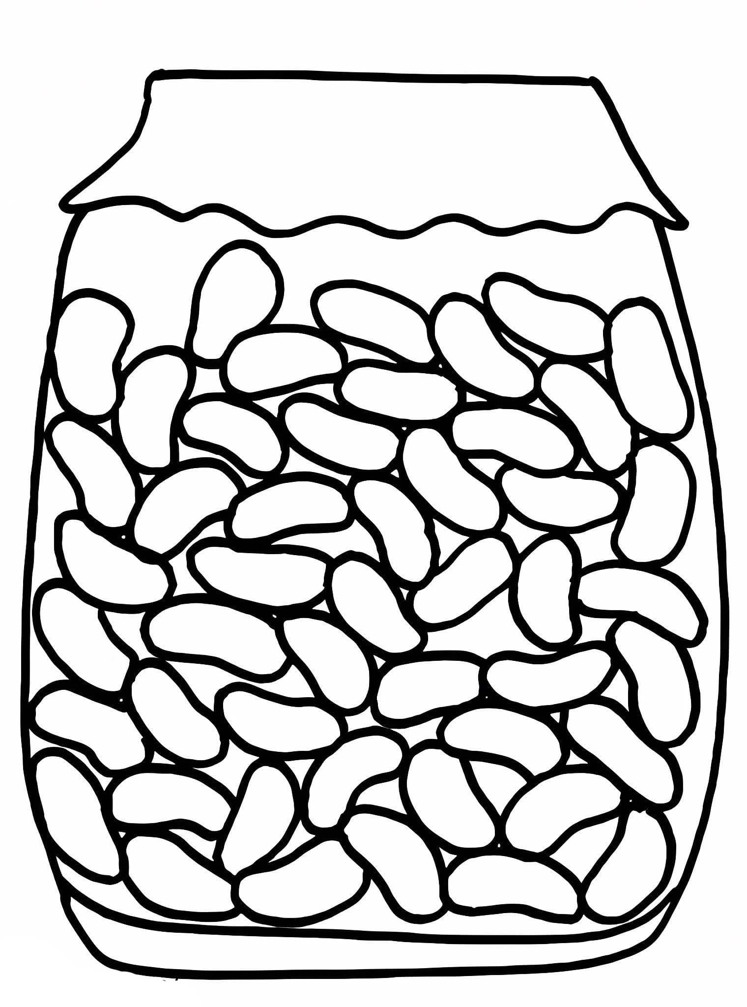 Desenhos de Imagem Feijão para colorir