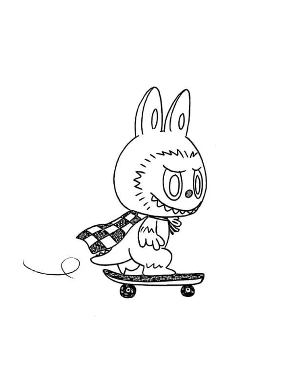 Desenhos de Labubu impressão gratuita para colorir