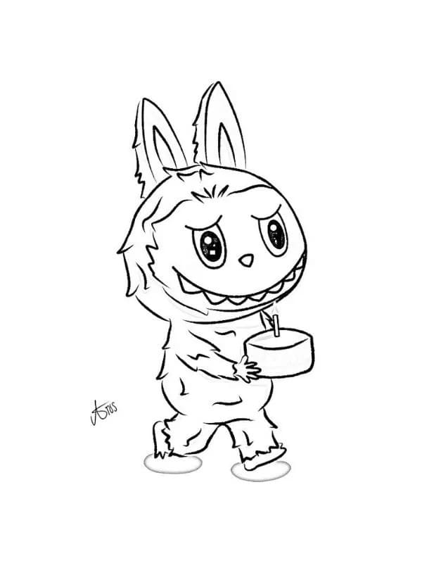 Desenhos de Labubu para crianças para colorir