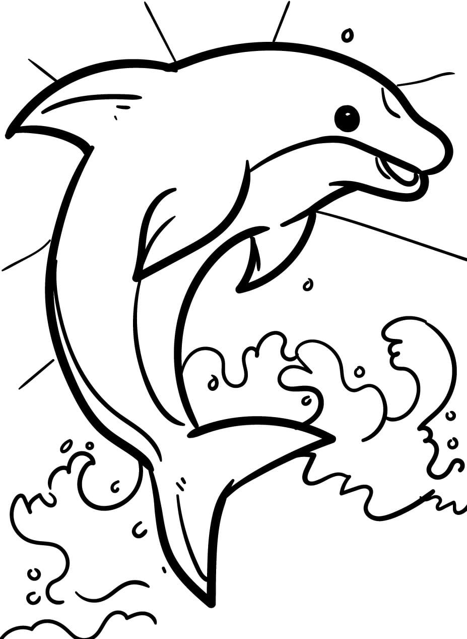 Peixe 1 para colorir