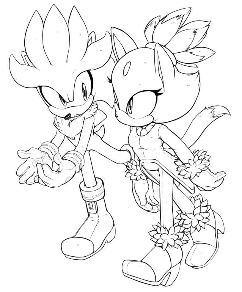 Desenhos de Blaze the Cat básico em crianças para colorir