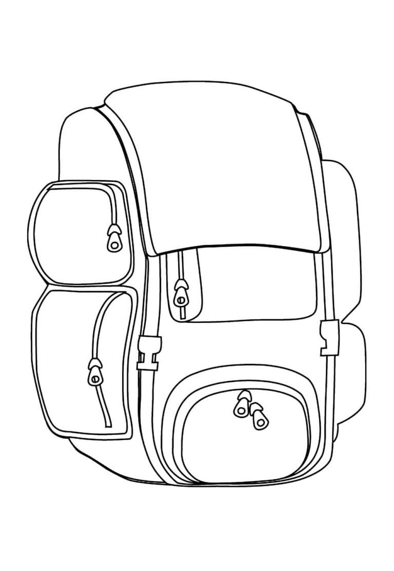 Desenhos de Bolsa grátis para colorir