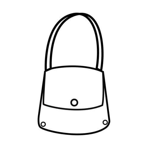 Desenhos de Bolsa impressão gratuita para colorir