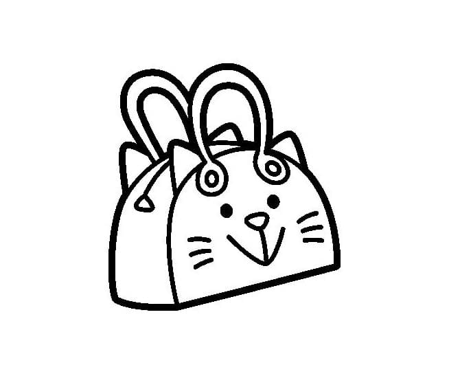 Desenhos de Bolsa impressão para colorir