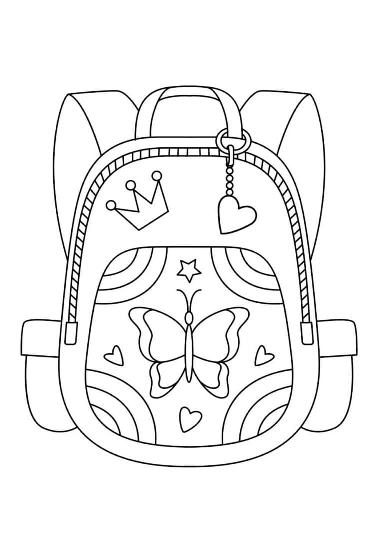 Desenhos de Bolsa imprimível para colorir