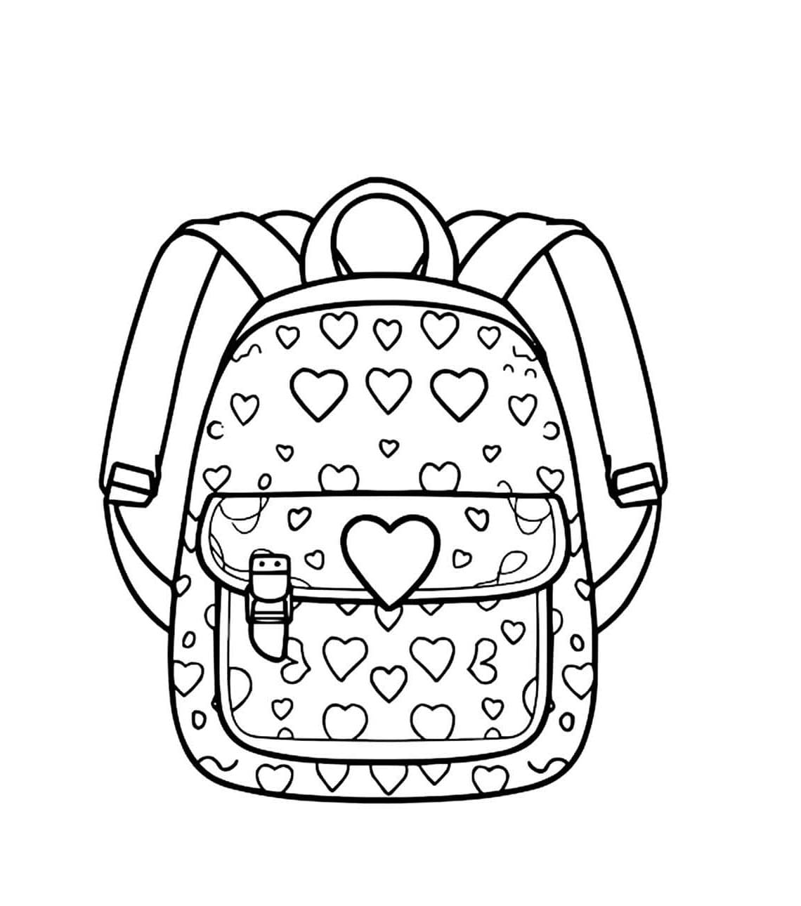 Desenhos de Bolsa para crianças para colorir