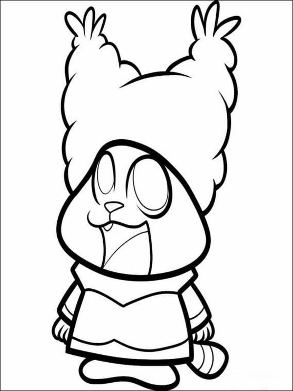 Desenhos de Chowder básico em crianças para colorir