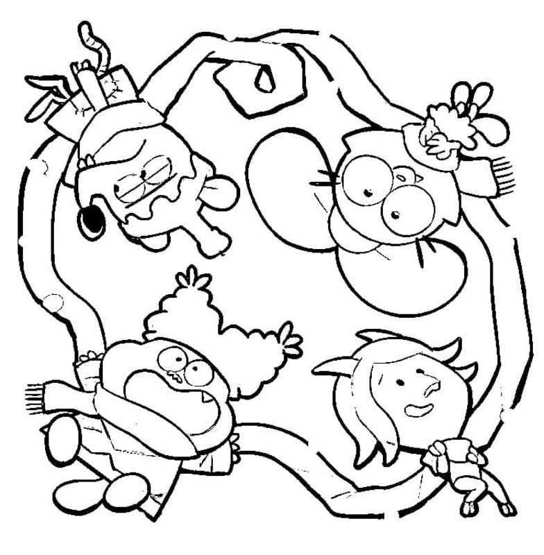 Desenhos de Chowder grátis para crianças para colorir