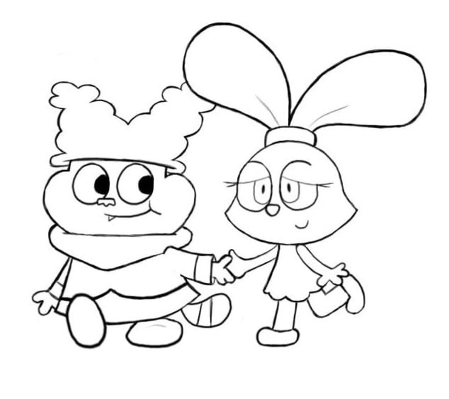 Desenhos de Chowder imprimível para crianças para colorir
