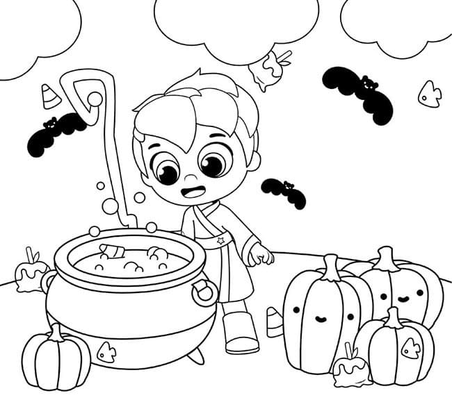 Desenhar Vera e o Reino do Arco-Íris animado para colorir