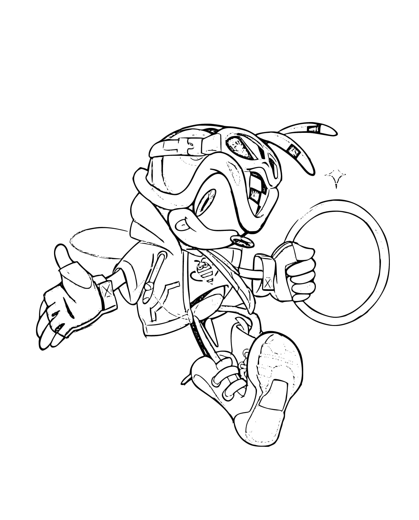 Desenhos de Desenhe Charmy Bee gratuita para colorir