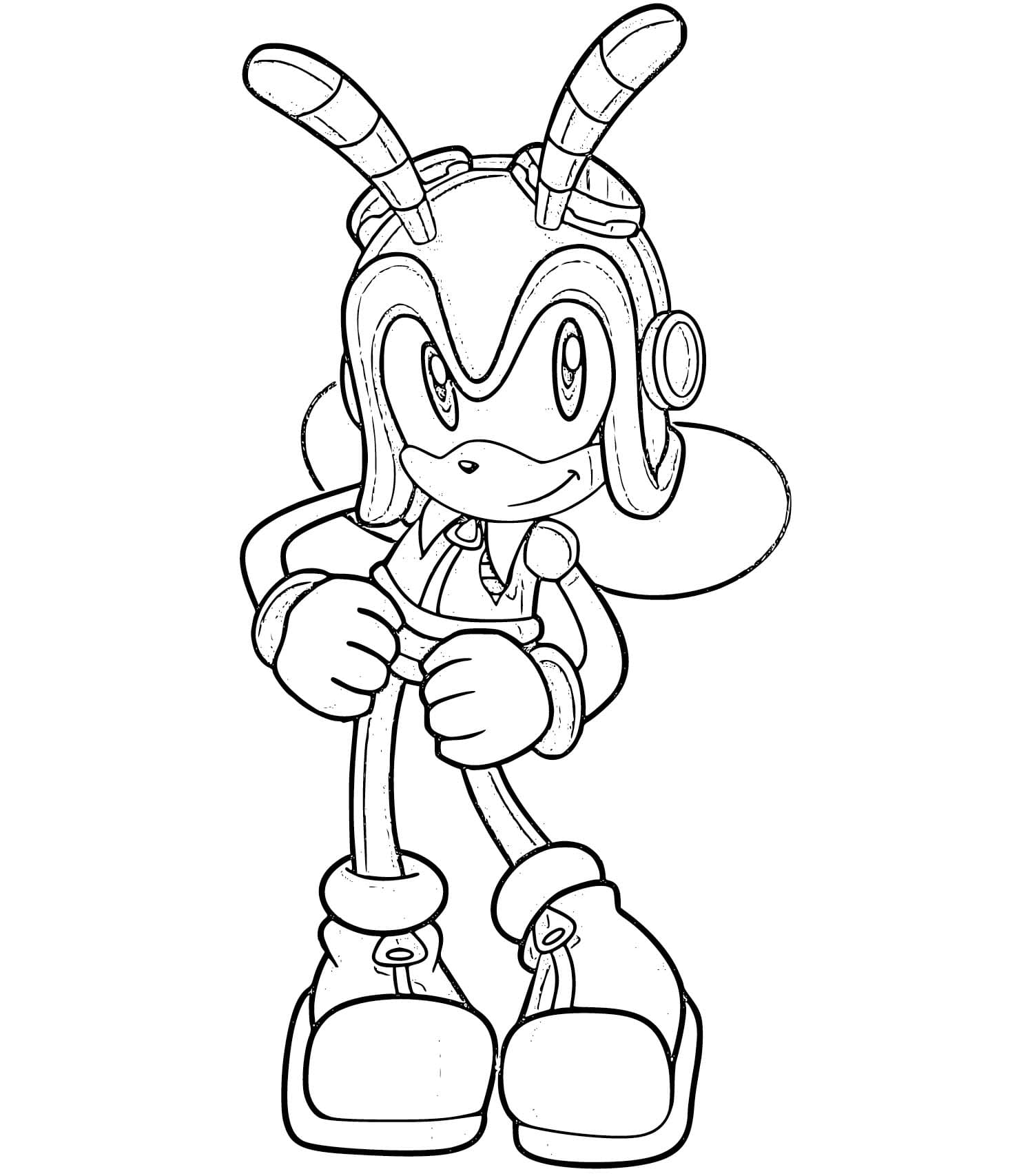 Desenhos de Desenhe Charmy Bee legal para colorir