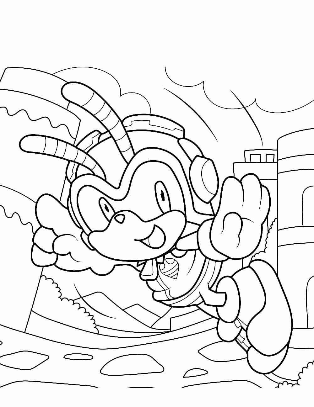 Desenhos de Desenhe Charmy Bee para crianças para colorir