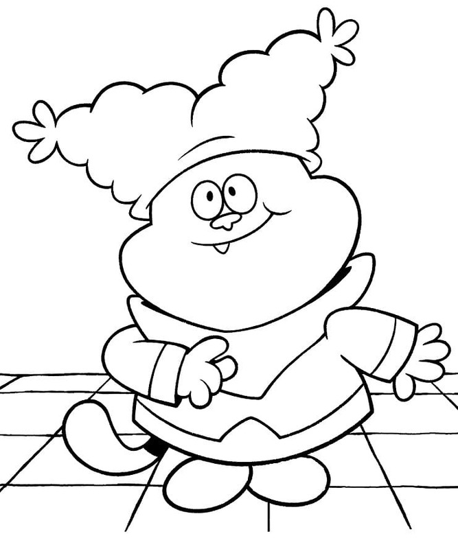 Desenhos de Desenhe Chowder 5 para colorir