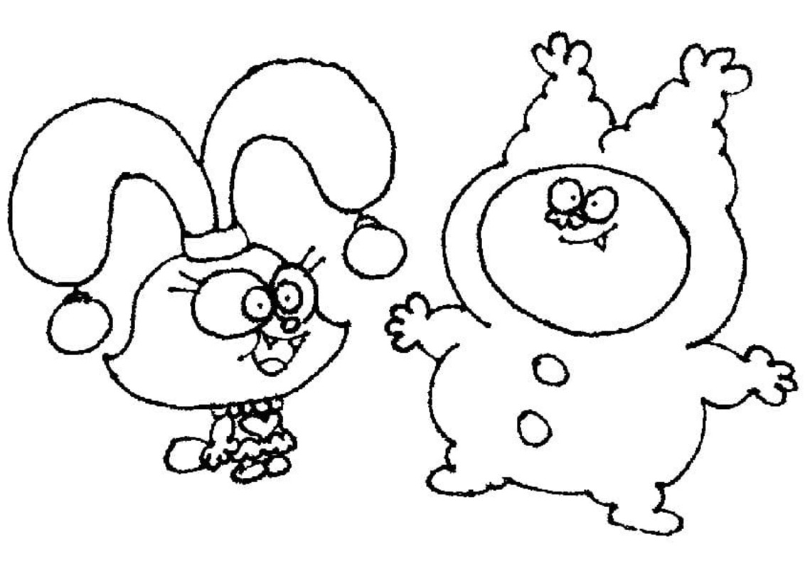Desenhos de Desenhe Chowder básico grátis para colorir