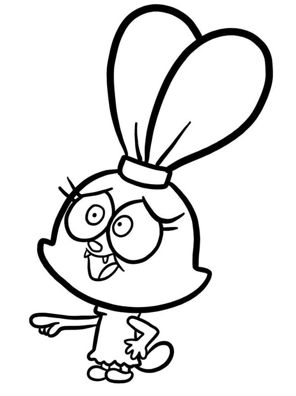 Desenhos de Desenhe Chowder básico impressão para colorir