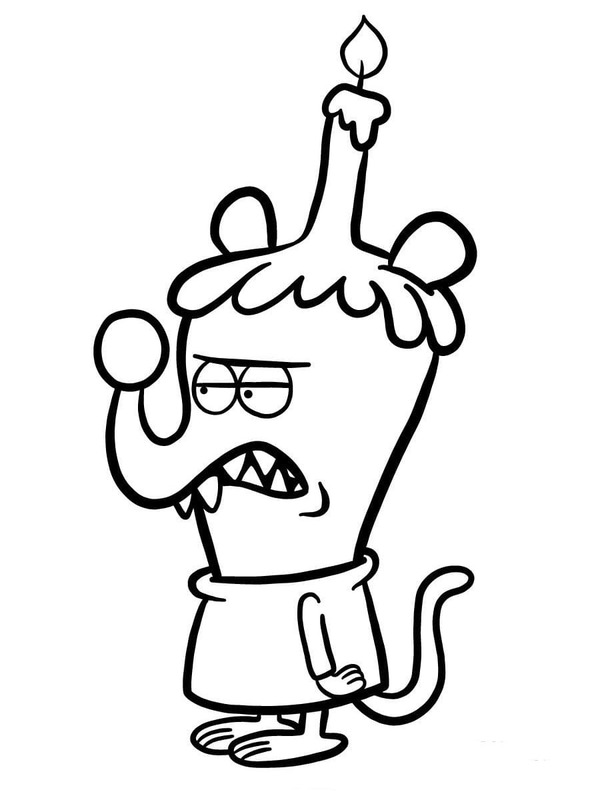 Desenhos de Desenhe Chowder em crianças para colorir