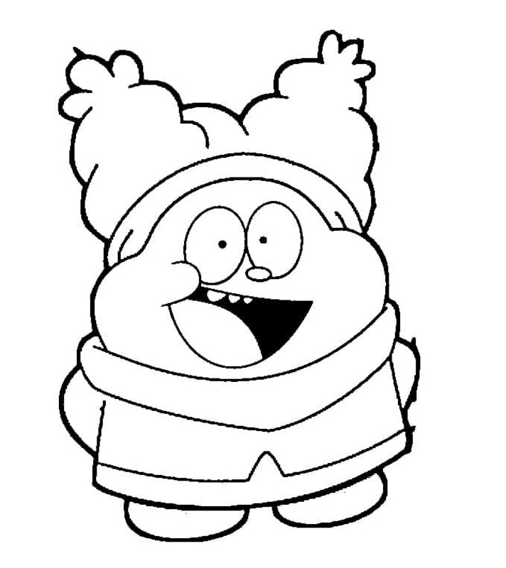 Chowder Para Colorir