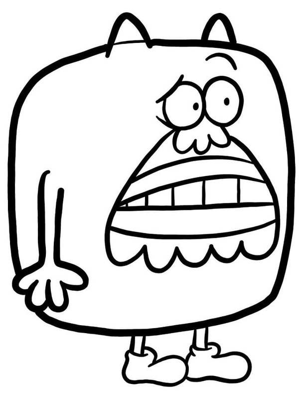 Desenhos de Desenhe Chowder imprimível para crianças para colorir