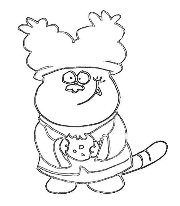Desenhos de Desenhe Chowder imprimível para colorir
