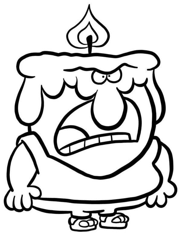 Desenhos de Desenhe Chowder simples grátis para colorir