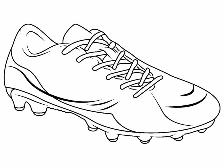 Desenhos de Chuteiras Para Colorir