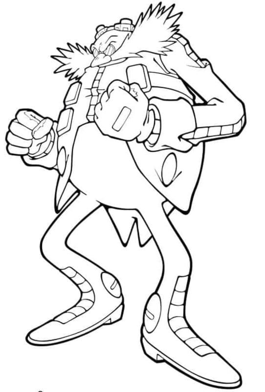 Desenhos de Desenhe Doutor Ivo Robotnik gratuita para colorir