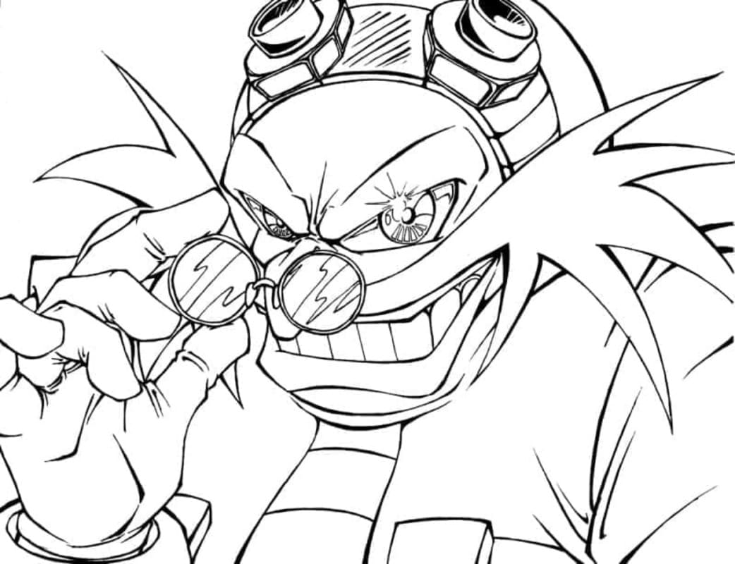 Desenhos de Desenhe Doutor Ivo Robotnik impressão para colorir