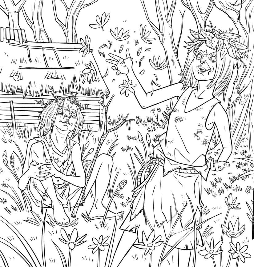 Desenhos de Desenhe The Witcher 3 para colorir