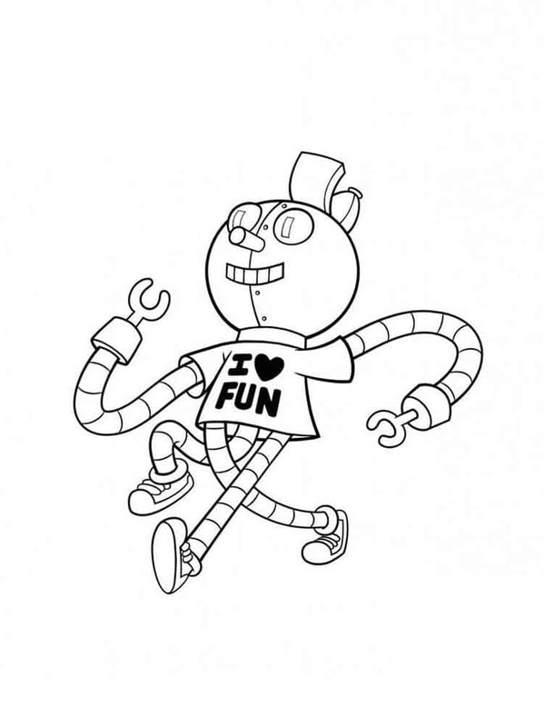 Desenhos de Desenhe Titio Avô básico em crianças para colorir