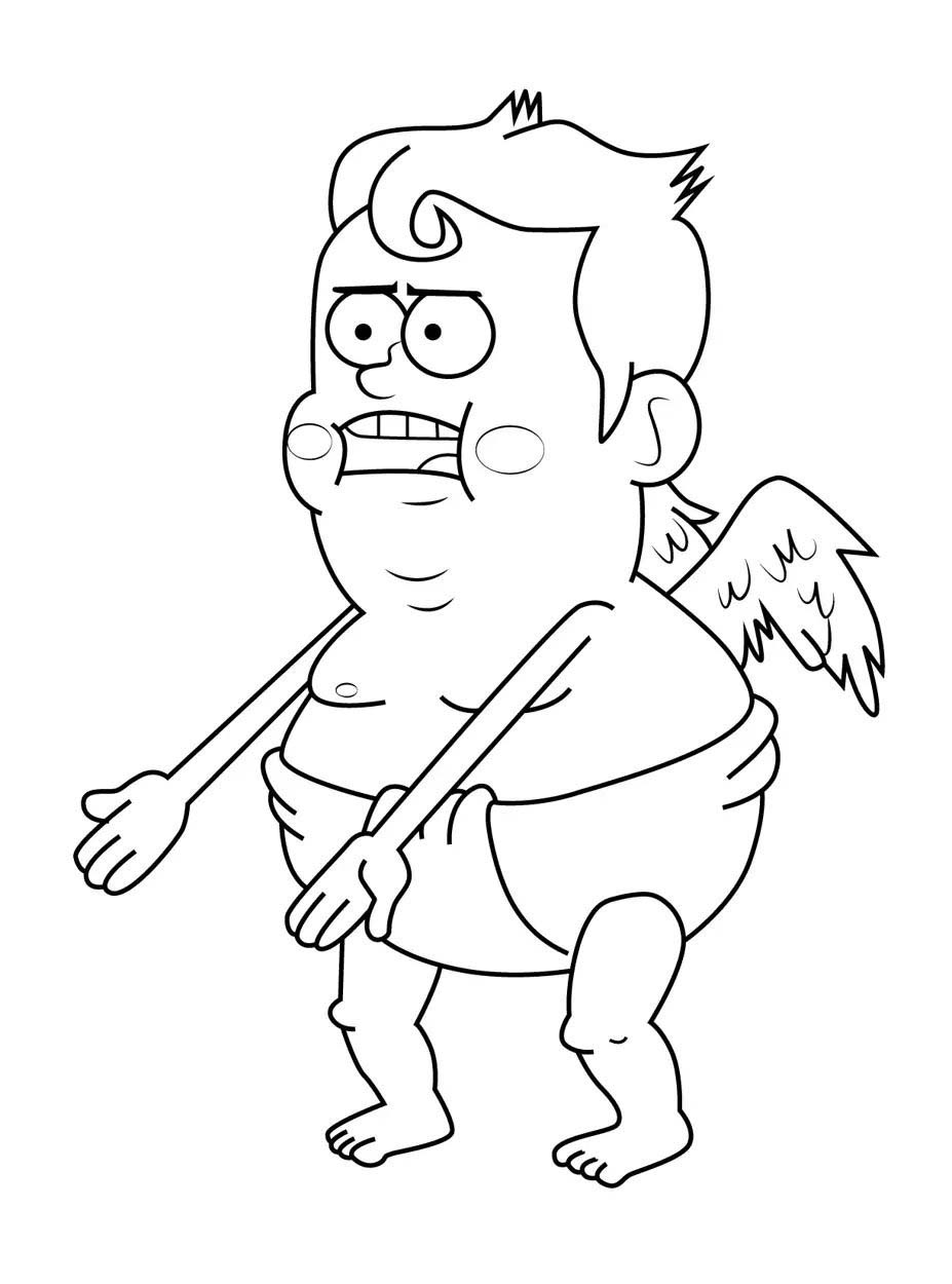 Desenhos de Desenhe Titio Avô esboço para colorir