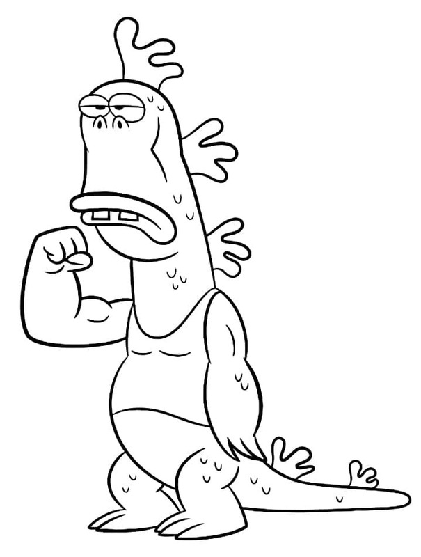 Desenhos de Desenhe Titio Avô para crianças para colorir