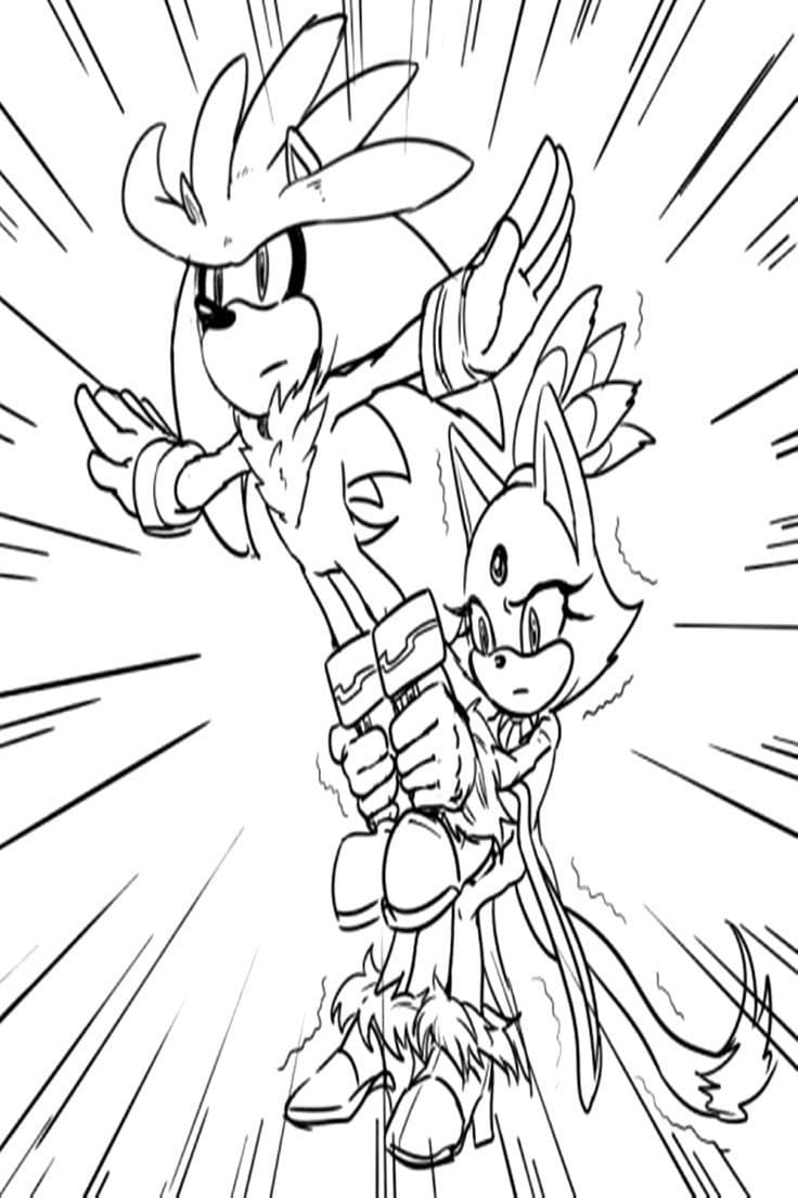Desenhos de Desenho Blaze the Cat 3 para colorir