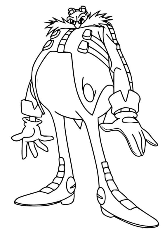 Desenhos de Doutor Ivo Robotnik 3 para colorir
